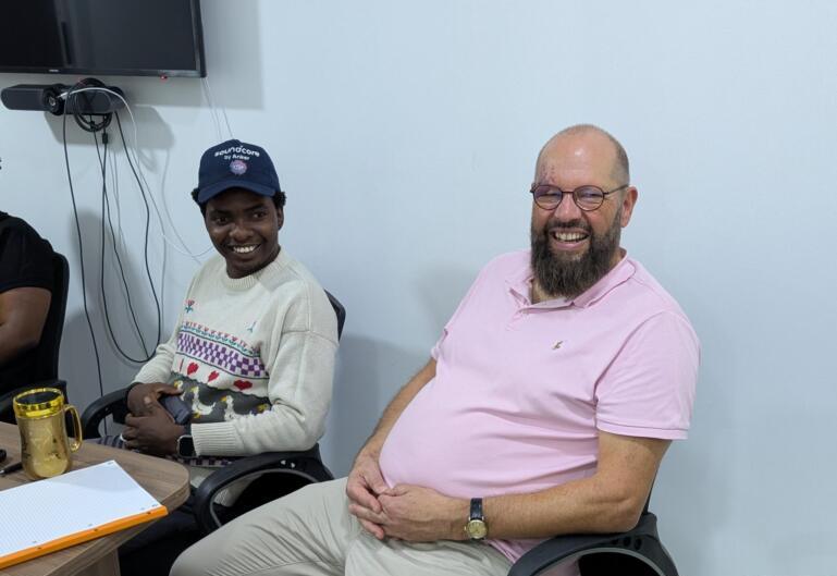 Visiting the IT team in the office in Lagos - A memorable week with the Eryk IT team in Lagos.
