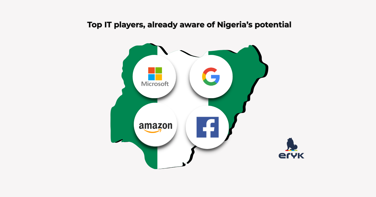 Who is already there? Top tech players already aware of Nigeria’s potential.